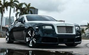 Rolls-Royce Wraith by Novitec Rosso and MC Customs 2018 года